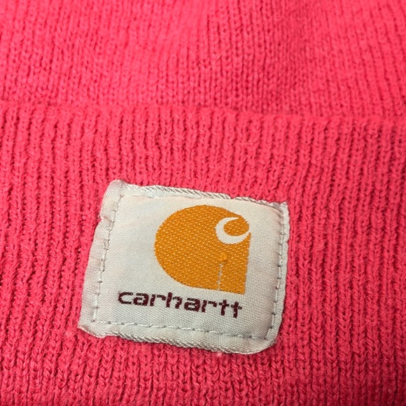 Carhartt Bright Pink Beanie - Picture 7 of 9
